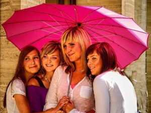 four women